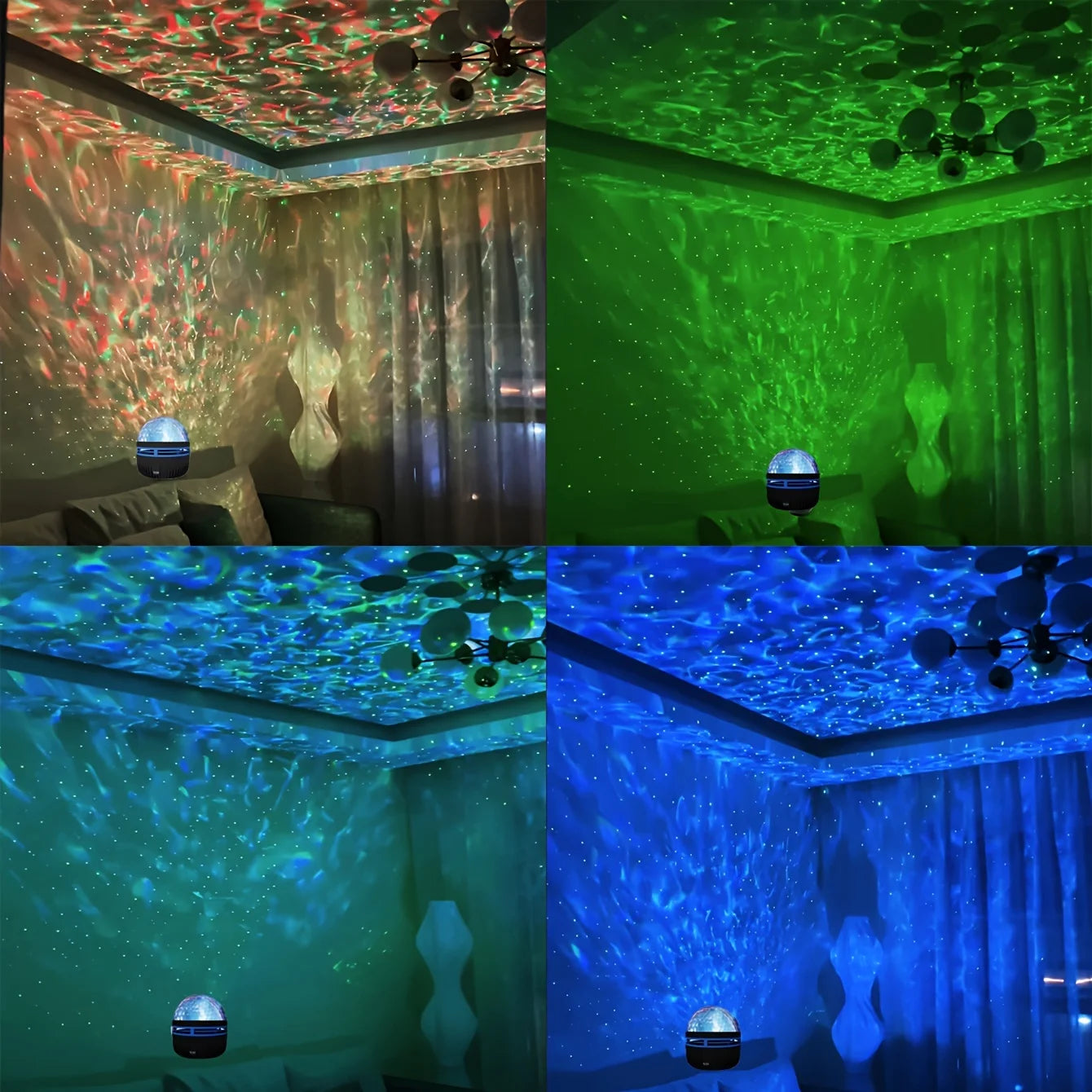 Starry Projector Light With 7 colour Patterns