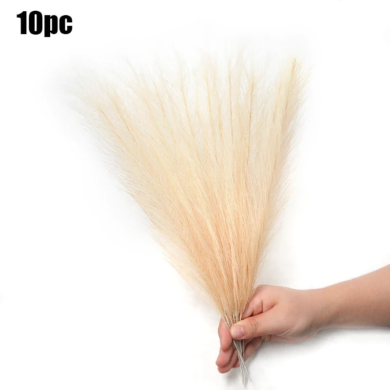 10Pcs Artificial Pampas Grass Bouquet