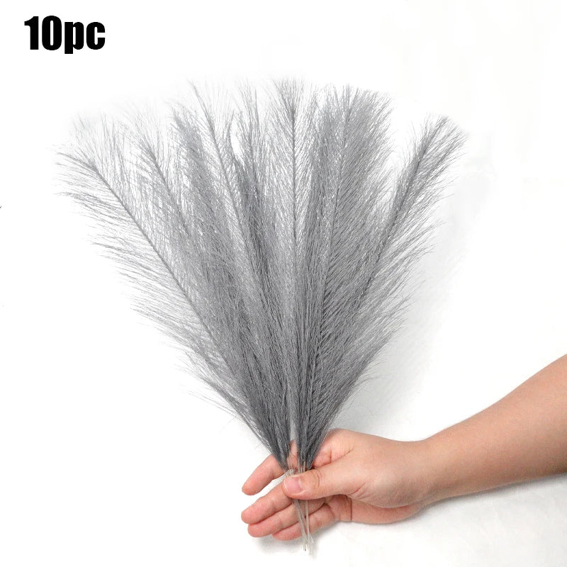 10Pcs Artificial Pampas Grass Bouquet