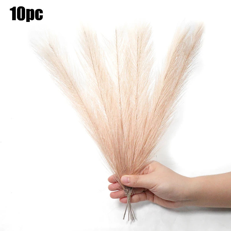 10Pcs Artificial Pampas Grass Bouquet