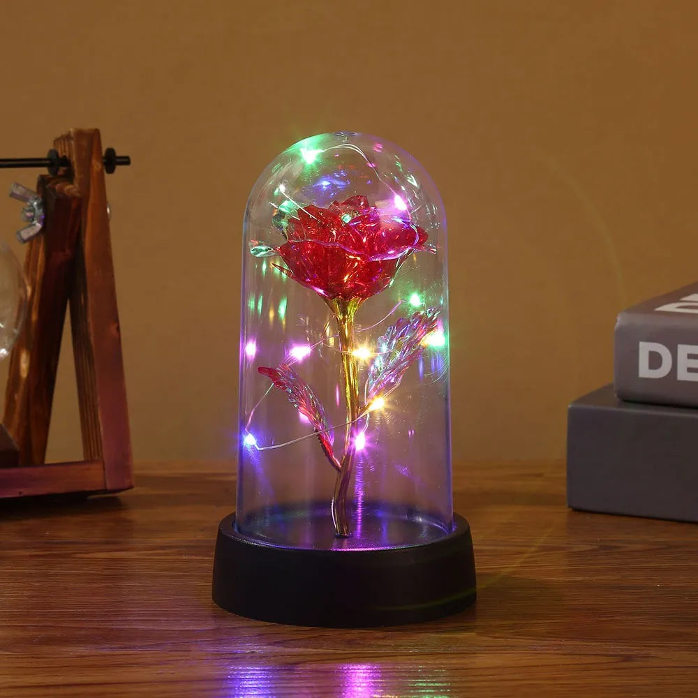 LED Enchanted Galaxy Rose