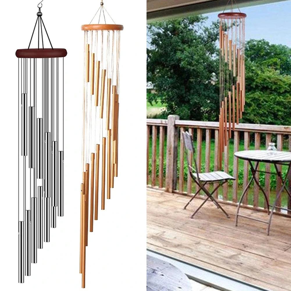 12 Tubes Aluminium Alloy Wind Chimes