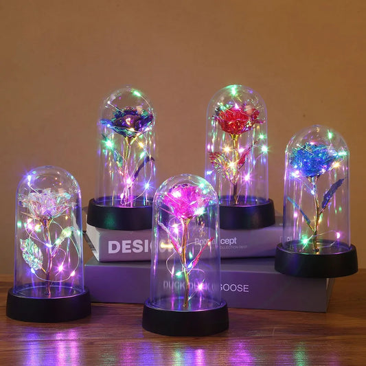 LED Enchanted Galaxy Rose