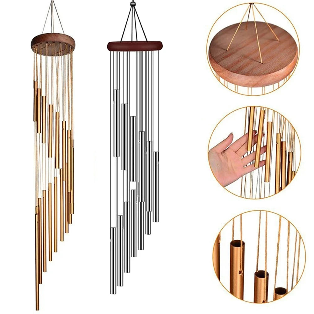 12 Tubes Aluminium Alloy Wind Chimes