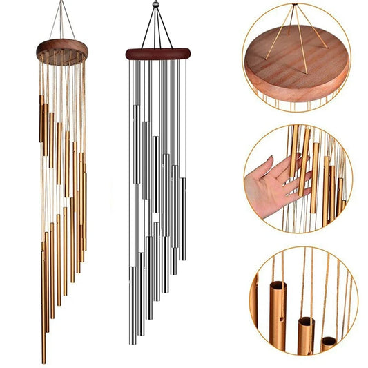 12 Tubes Aluminium Alloy Wind Chimes