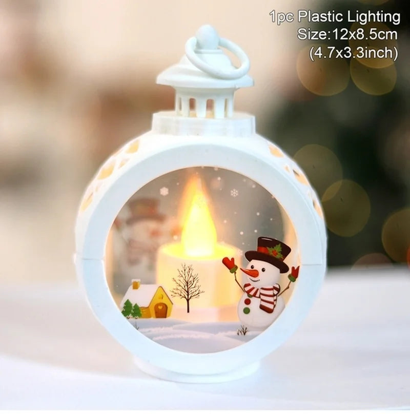 Christmas Round Wind Light