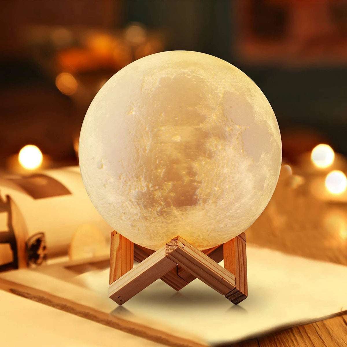 8cm Moon Lamp LED